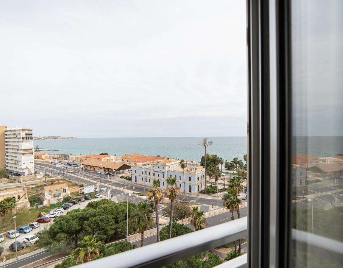 Atico De Lujo Con Vistas Al Mar, Primera Linea Playa Del Postiguet Alicante Exterior photo